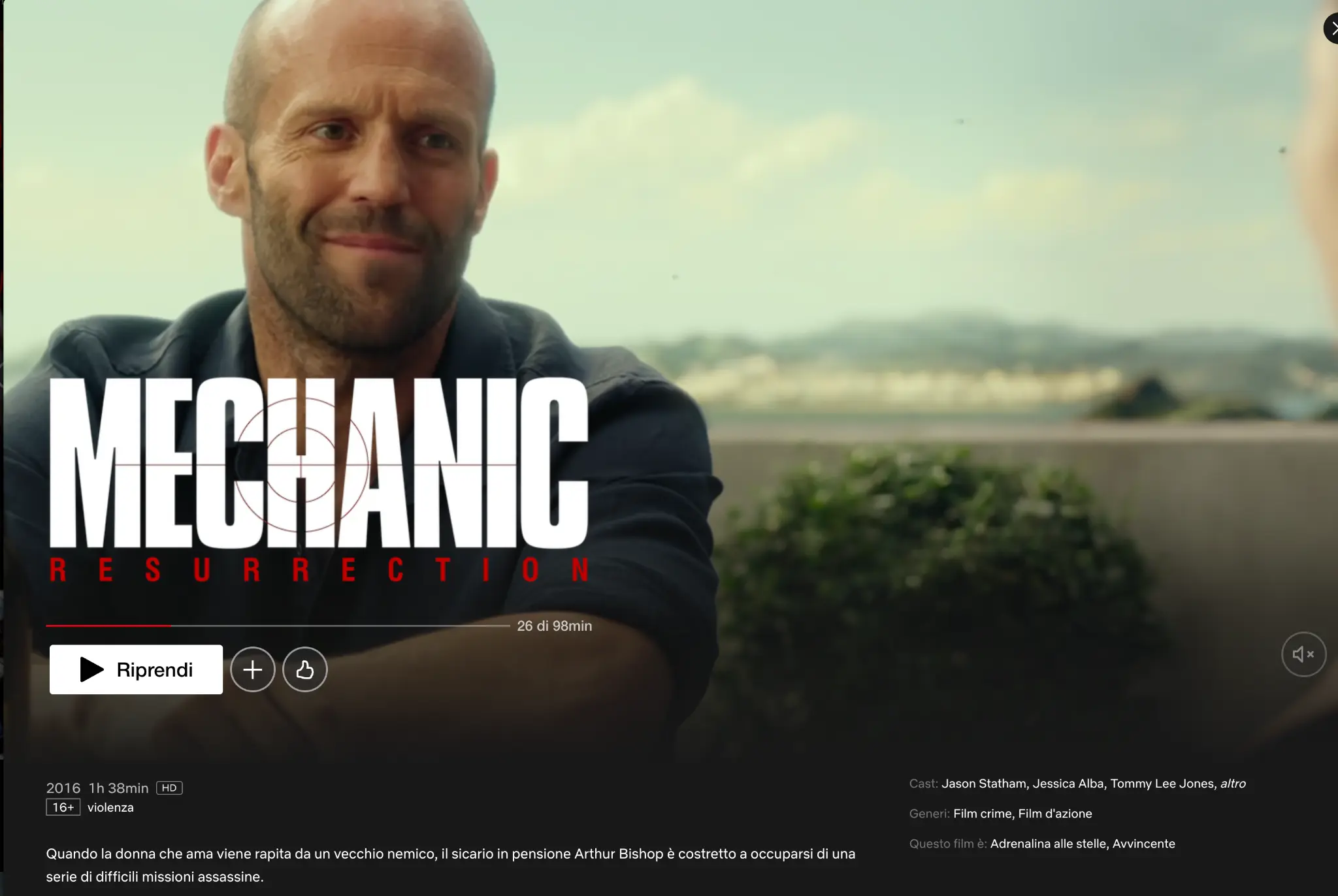 Immagine del film Mechanic: Resurrection