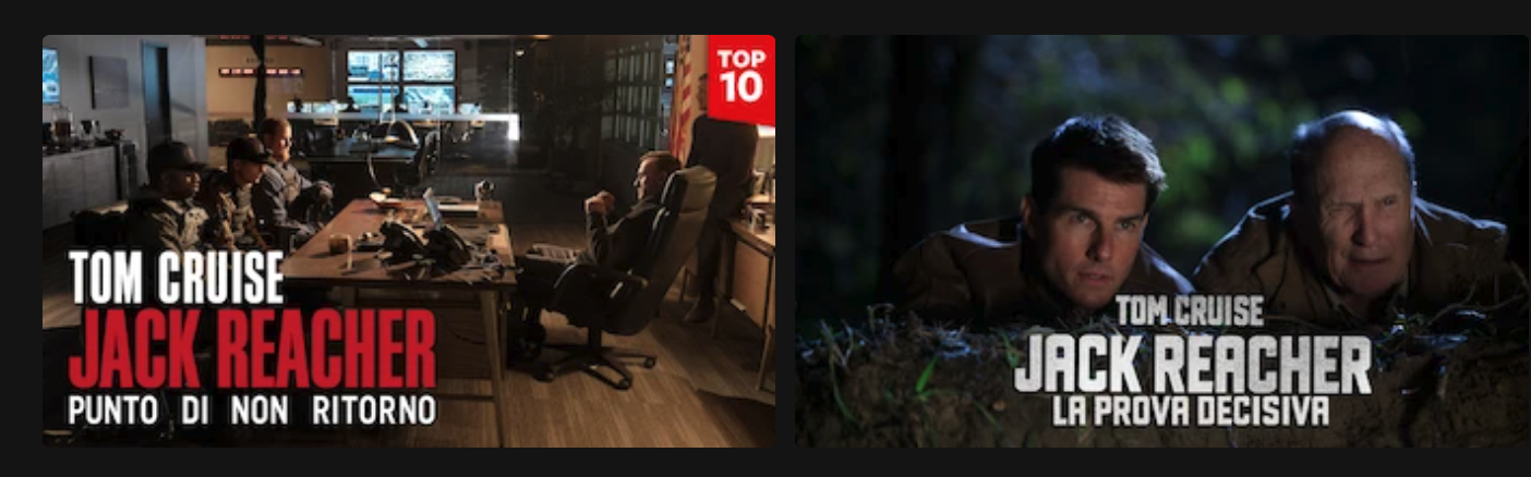 Immagini dei film di Jack Reacher